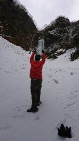 中央アルプス 宝剣岳 八ヶ岳 冬季アルパインクライミング 1521193631460