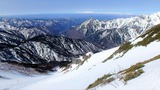 西穂高岳 西尾根 積雪期 冬季 バリエーションルート 登山 P3310591