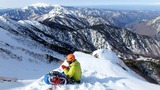 西穂高岳 西尾根 積雪期 冬季 バリエーションルート 登山 P3310560