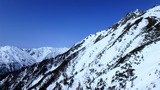 西穂高岳 西尾根 積雪期 冬季 バリエーションルート 登山 P3310679