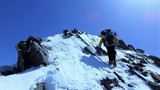 西穂高岳 西尾根 積雪期 冬季 バリエーションルート 登山 P3310643