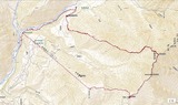 西穂高岳 西尾根 積雪期 冬季 バリエーションルート 登山 西穂高岳西尾根GPS軌跡_20180330-31
