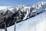 西穂高岳 西尾根 積雪期 冬季 バリエーションルート 登山 P3310584