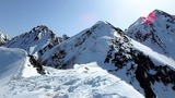 西穂高岳 西尾根 積雪期 冬季 バリエーションルート 登山 P3310569