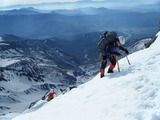 白馬岳主稜 残雪期アルパインクライミング DSCF1559