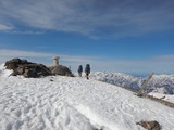 白馬岳主稜 残雪期アルパインクライミング DSCN6158