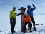 阿弥陀岳南稜 冬季アルパインクライミング DSCF0813