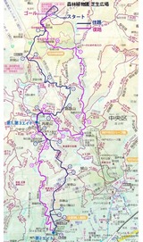 港KOBE･Mt.六甲トレイルランニングレース map