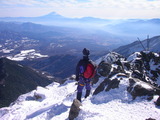 八ヶ岳 赤岳西壁主稜 厳冬期アルパインクライミング  IMGP0191