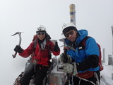 赤岳 主稜 冬季アルパインクライミング PC120597