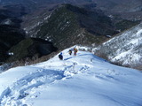 阿弥陀岳 南陵 厳冬期アルパインクライミング DSCF1245