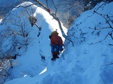 甲斐駒ケ岳 黒戸尾根 厳冬期登山 DSCN3856