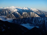 霞沢岳 西尾根 残雪期アルパインクライミング DSCN4006
