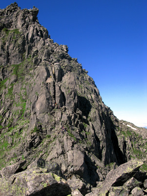 前穂高岳 北尾根 アルパインクライミング