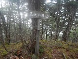 南アルプス 縦走 白峯南嶺 (青薙山～広河内岳) ～ 蝙蝠岳 DSCN5085