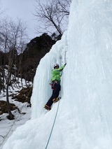 八ヶ岳 南沢大滝 峰の松目 アイスクライミング 峰の松目沢アイス_171227_0051