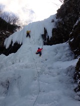 八ヶ岳 南沢大滝 峰の松目 アイスクライミング 峰の松目沢アイス_171227_0015