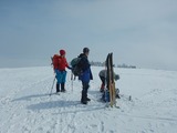 氷ノ山 東尾根 登山 山スキー DSCN5577