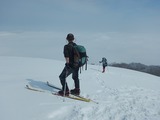 氷ノ山 東尾根 登山 山スキー DSCN5544