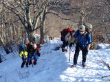 伯耆大山 冬季登山 雪上訓練 P3131673