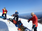 伯耆大山 冬季登山 雪上訓練 P3131678