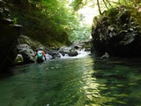 比良山系 明王谷 奥の深谷 沢登り 84奥ノ深谷_180808_0032