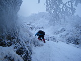 八ヶ岳 赤岳 地蔵尾根 厳冬期登山 DSCF1967