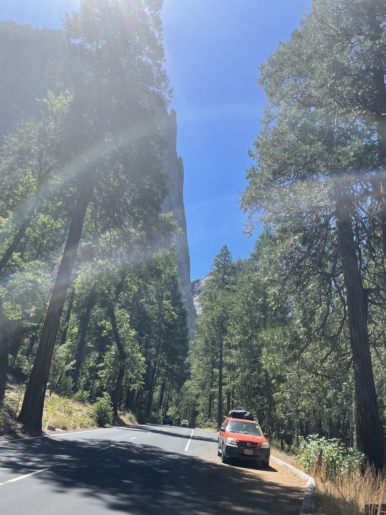 Yosemite Higher Cathedral Spire Regular Route 5.9 マルチピッチクライミング IMG_0915