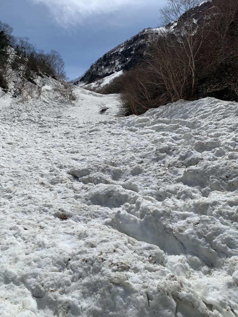 槍 穂高滝谷 山スキー IMG_0287