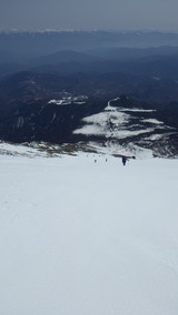 御嶽山 山スキーIMGP1223
