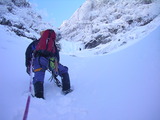 八ヶ岳 裏同心ルンゼ アルパインアイスクライミング IMGP0154