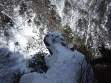 比良 堂満岳 北壁第一ルンゼ中央稜 厳冬期アルパインクライミング IMGP0577