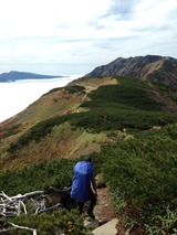 三俣蓮華岳～双六岳～笠ヶ岳 縦走 1