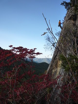 小川山 マルチピッチクライミング P1060337