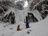 阿弥陀岳 広河原沢 アルパインアイスクライミング DSCN1048