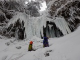 阿弥陀岳 広河原沢 アルパインアイスクライミング DSCN1048