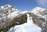 阿弥陀岳 南稜 冬季アルパインクライミング DSC_0082