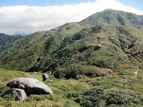 宮之浦岳 屋久島 宮之浦岳 永田岳 縦走