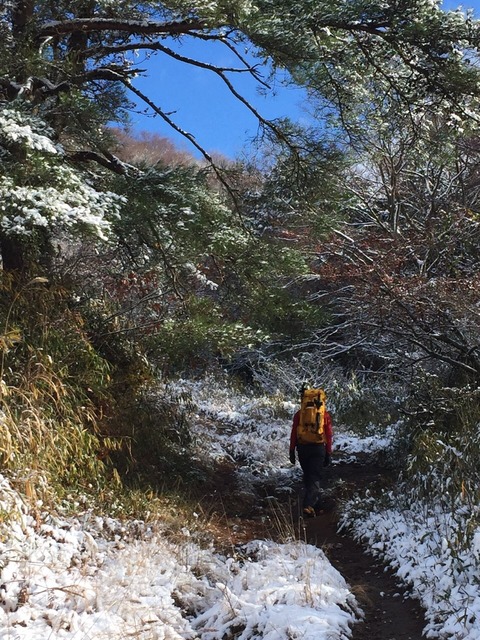 伊吹山 雪中行動訓練 冬山登山 IMG_3059