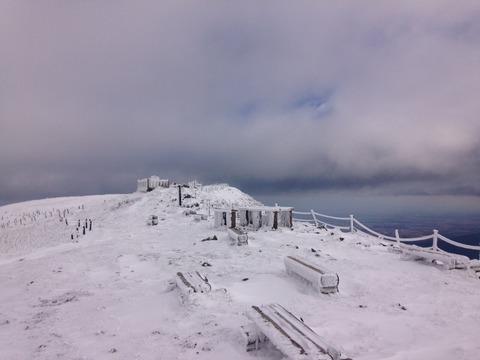 伊吹山 雪中行動訓練 冬山登山 IMG_3100