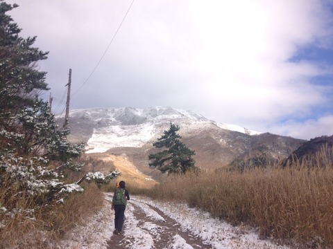 伊吹山 雪中行動訓練 冬山登山 IMG_3116