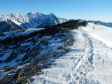 霞沢岳 西尾根 残雪期アルパインクライミング DSCN4046