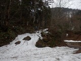 西穂高岳 北西尾根 残雪期アルパインクライミング DSCN4090